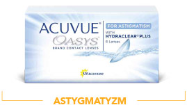 ACUVUE OASYS® FOR ASTIGMATISM